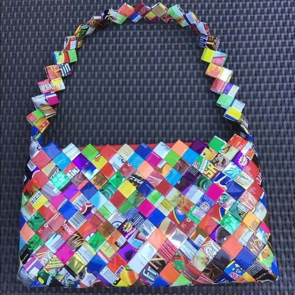 N/A Handbags - Juice Wrapper Shoulder Bag